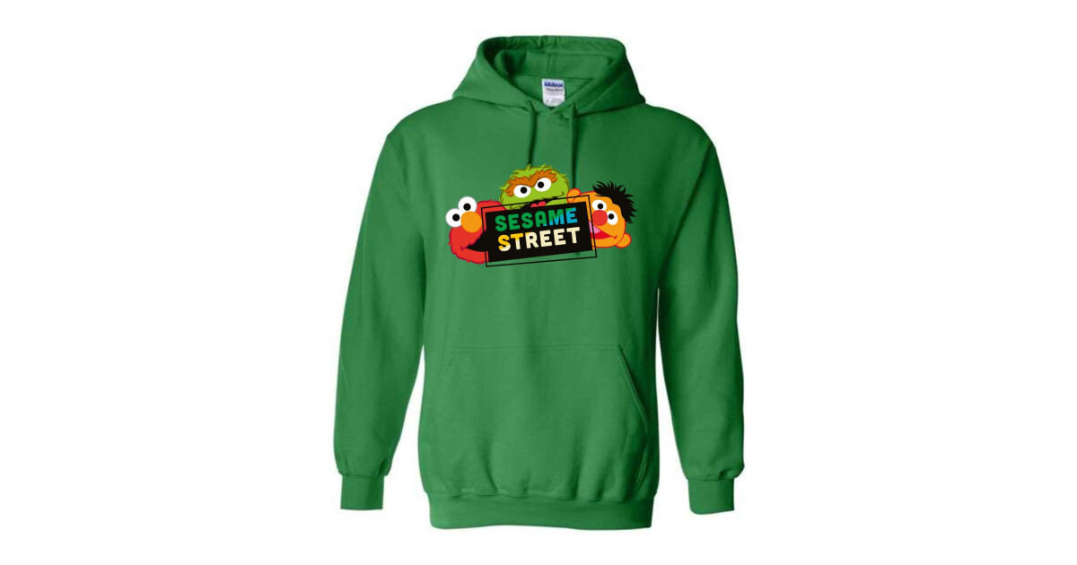 Sesame Street Trio Adult Hoodie