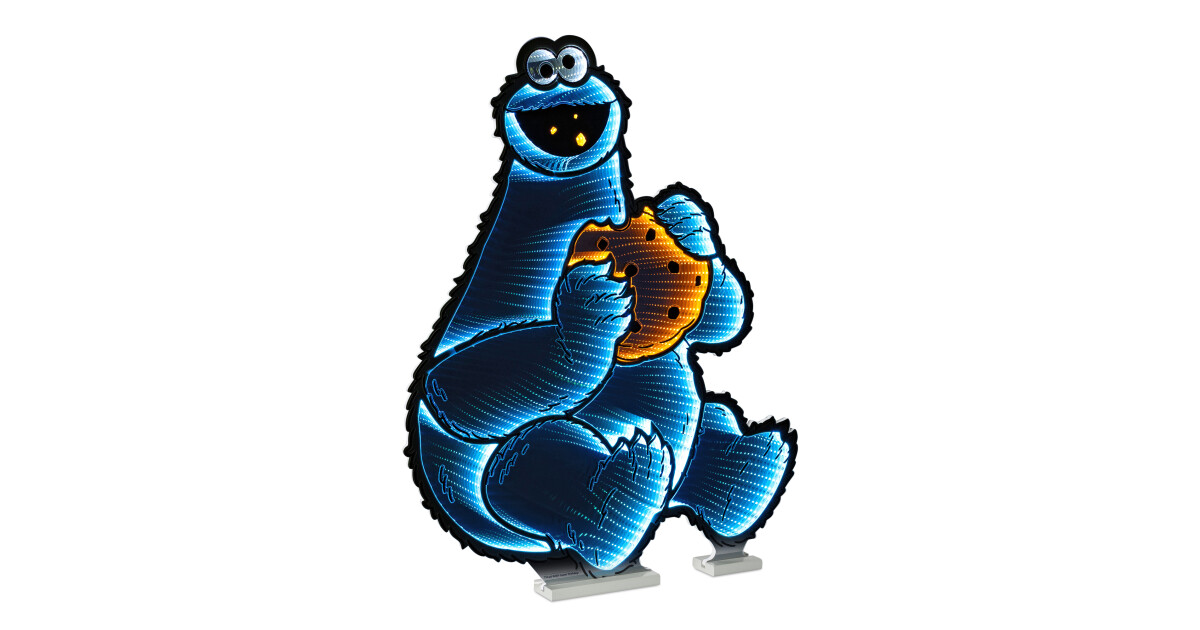 Sesame Street Cookie Monster Ekkolight 35"H